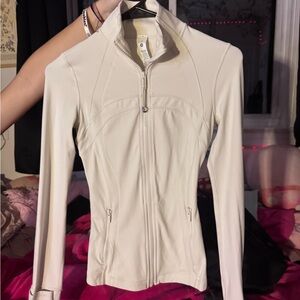 Lululemon Athletica Cream Utility Jacket